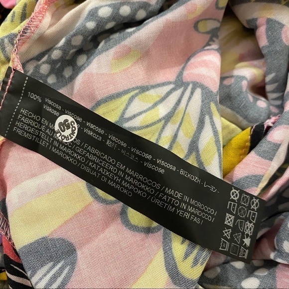 ZARA Accessories mini faux wrap dress with tie - Picture 9 of 10